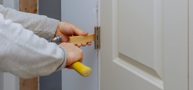 fiberglass entry door repair in North Fair Oaks